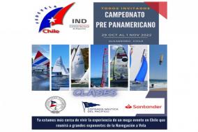 “CAMPEONATO PRE PANAMERICANO SANTANDER 2022” Pre-Panamericano de Vela: Algarrobo recibirá a la élite del continente