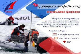 FEDEVELA INVITA: SEMINARIO DE JUECES DE REGATA WORLD SAILING CHILE