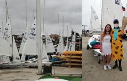MATÍAS Y CONSTANZA SEGUEL SE QUEDARON CON LA REGATA HALLOWEEN DE SNIPE