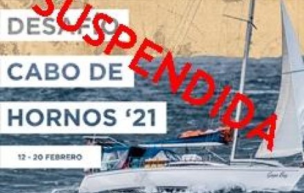 SE SUSPENDE EL DESAFÍO CABO DE HORNOS 2021