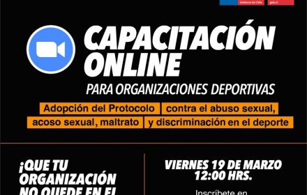 Capacitación Adopción del protocolo contra el abuso sexual, acoso sexual, maltrato y discriminación en el deporte