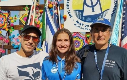 CAMILA ERNST NOS REPRESENTÓ EN EL NORTEAMERICANO DE OPTIMIST