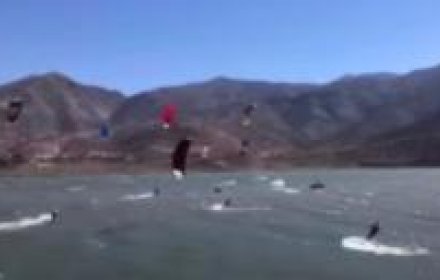 EN PUCLARO SE REALIZÓ PRIMER NACIONAL DE KITESURF