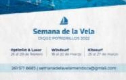 COMIENZA LA SEMANA DE LA VELA EN MENDOZA