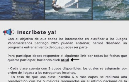 Inscríbete ya al Entrenamiento Nacional de Equipo Panamericano