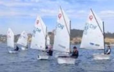 PARTIERON LOS GRAN PRIX DE OPTIMIST