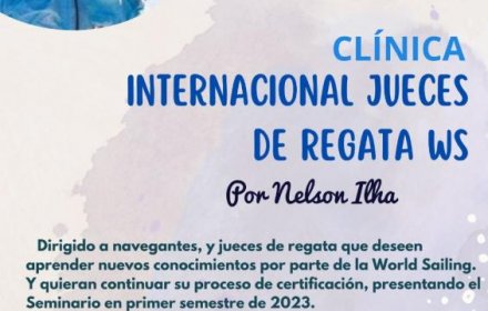 INSCRÍBETE: CURSO INTERNACIONAL DE JUECES DE REGATA WS