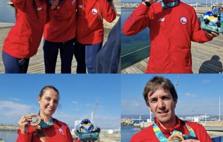 COSECHA HISTÓRICA: VELA CHILENA CONSIGUIÓ CUATRO MEDALLAS PANAMERICANAS Y UN CUPO OLÍMPICO