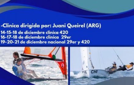 ¡A INSCRIBIRSE! CLÍNICA FEDEVELA Y NACIONAL 29er y 420